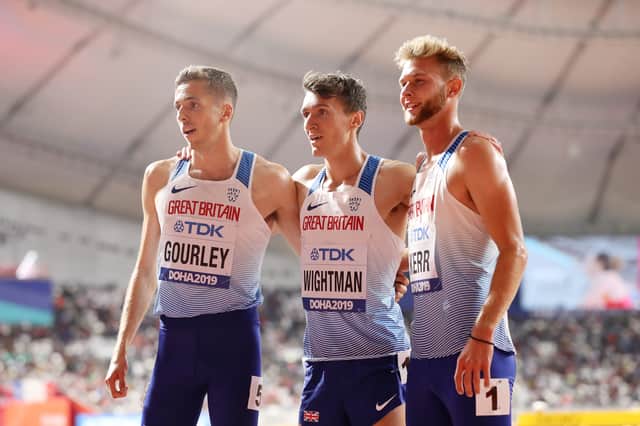Neil Gourley, Jake Wightman and Josh Kerr will represent Scotland in the Commonwealth Mile at the Glasgow 2026 Commonwealth Games.