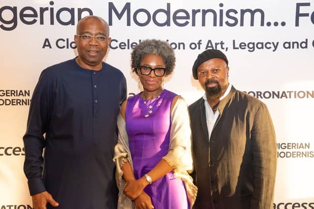 The exhibition brought together nearly 300 works by more than 50 artists spanning five decades of Nigerian artistic production