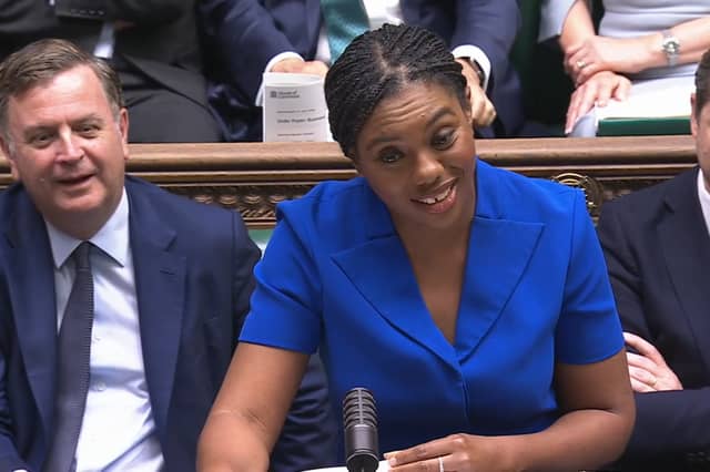 Both Kemi Badenoch and Keir Starmer sparked widespread laughter from MPs during his final Prime Minister's Questions (Picture: House of Commons/UK Parliament)
