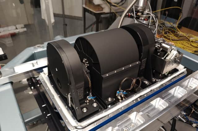 The high-tech infared camera which made the discovery possible was developed and built in Edinburgh. Picture: STFC