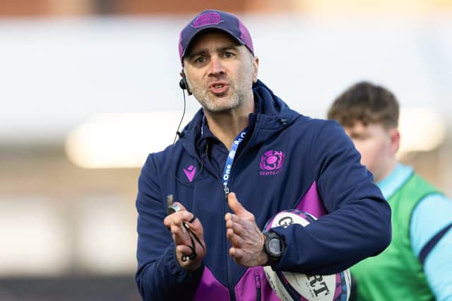 Scotland Under-20 head coach Fergus Pringle.