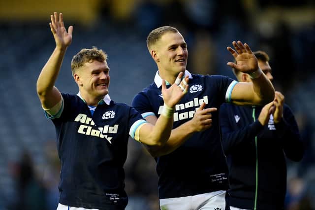 Darcy Graham and Duhan van der Merwe have been recalled by Scotland for the Nations Championship match against Fiji at Murrayfield.