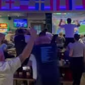Scotland fans at The Ball Room Sports Bar & Pool Hall in Jock's Lodge, Edinburgh erupted in celebrations after Argentina found the back to the net to dump England out of the World Cup 2026