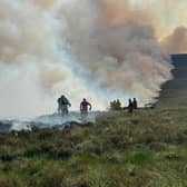 Firefighters on day three of the Cairngorms wildfire 