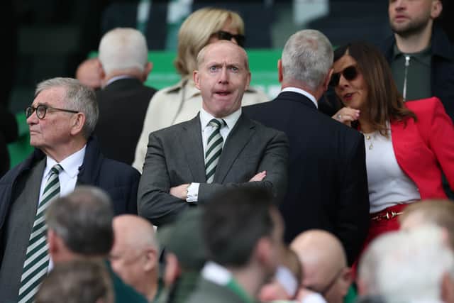 Celtic  CEO Michael Nicholson.