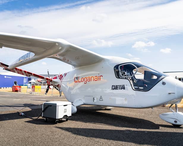 The electric aircraft that Loganair is expecting to buy