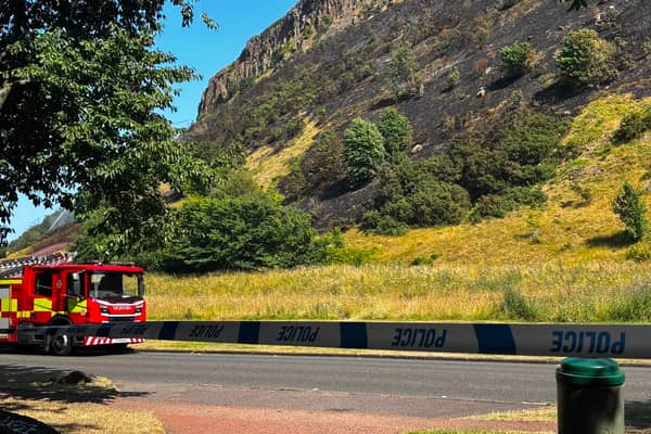 The SFRS said they will likely remain at the site of the fire for 'a couple of days'