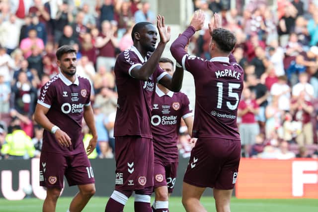 Amadou Ba-Sy and Josh McPake are among eight new signings at Hearts.