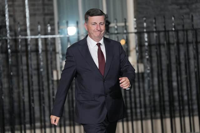 Douglas Alexander leaving number 10 Downing Street