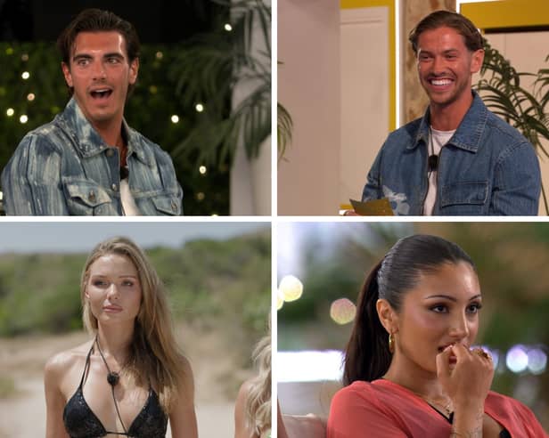 The four favourites for the Love Island 2026 title.