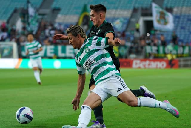 Daizen Maeda is one of two key Celtic players linked with a move away from the club this summer.