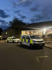 A local pub was cordoned off amid the incident