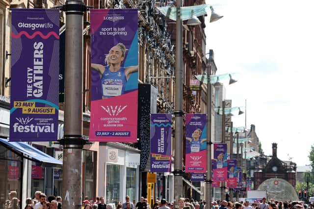 Glasgow is gearing up to host athletes and visitors from around the world. Picture: Robert Perry/Getty