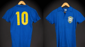 The shirt worn by Pele during the 1958 World Cup final sold for £3.6m at a Sotheby's auction in New York