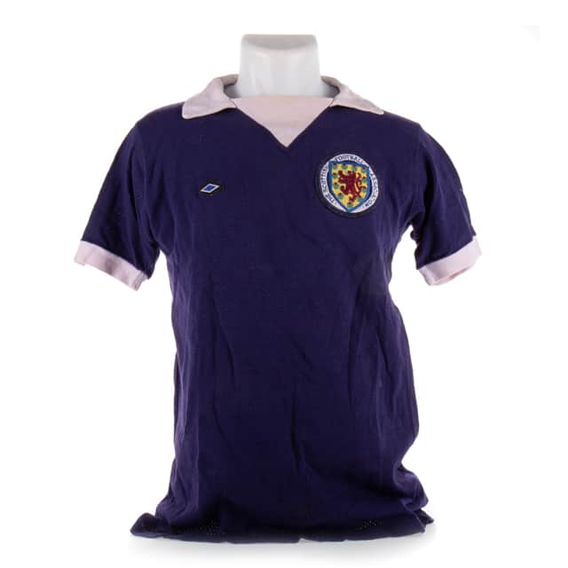 Kenny Dalglish Scotland International jersey circa 1975