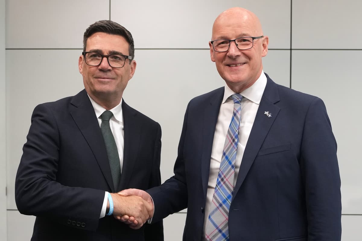 Andy Burnham tells John Swinney second referendum is 'off limits'