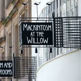 Mackintosh at the Willow tearoom in Glasgow, which was designed by Charles Rennie Mackintosh and his wife Margaret Macdonald (Jane Barlow/PA)