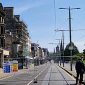 Princes Street has been closed since the fire on July 9
