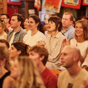Sell-out shows at Shedinburgh (pictured) are to be included in the pilot. Pic: Andrew Perry