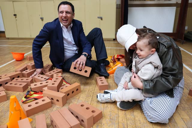 Anas Sarwar, seen during a visit to the Machan Trust charity in Larkhall, has the right principles to deal with whatever issues arise in his new job as a government minister (Picture: Jeff J Mitchell)