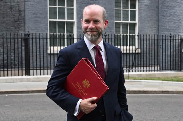 Business and Trade Secretary Jonathan Reynolds leaves 10 Downing Street following Prime Minister Andy Burnham's first cabinet meeting on Tuesday. He has had a long working relationship with Anas Sarwar and Scottish Labour.