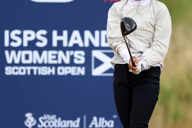 Korean Jenny Shin pictured during the second round of the ISPS HANDA Women's Scottish Open