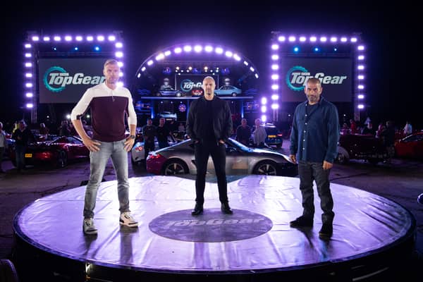 Freddie Flintoff was a presenter on Top Gear (BBC)