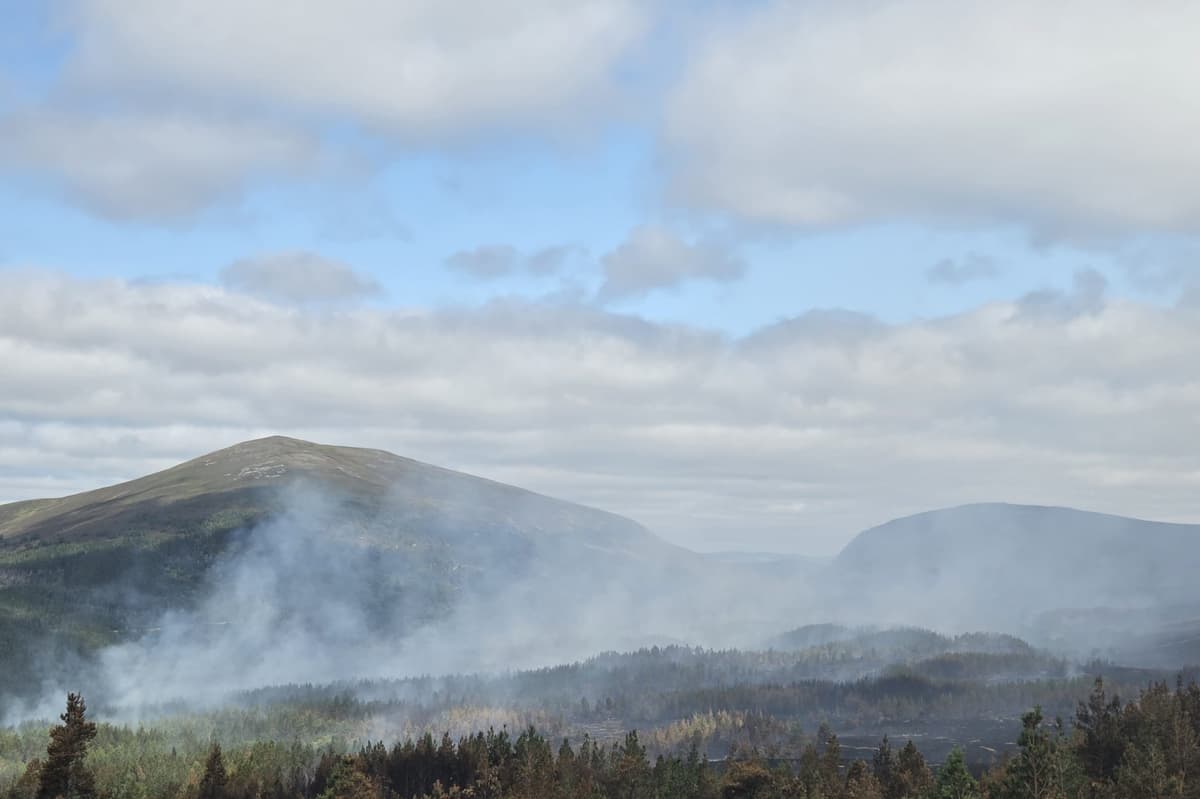 Cairngorms wildfire evacuations continue as major incident declared in ...