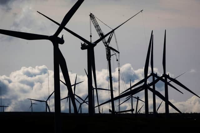 Ming Yang announced plans to build the UK’s largest wind turbine manufacturing facility in Ardersier near Inverness (PA)