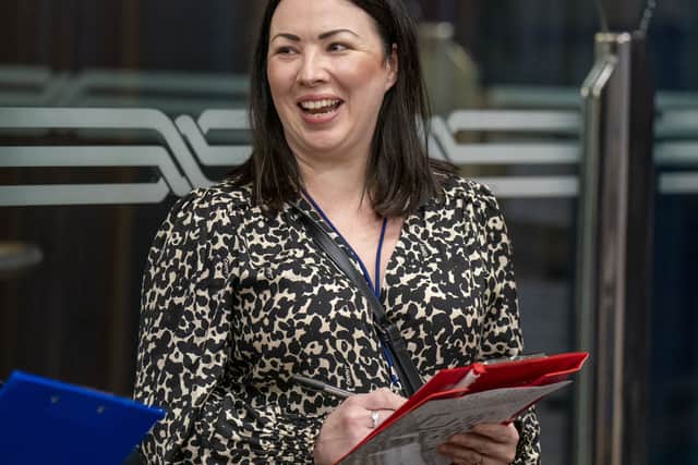 Monica Lennon is standing to be the next Scottish Labour leader.