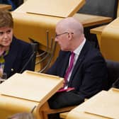 Nicola Sturgeon and John Swinney (PA)