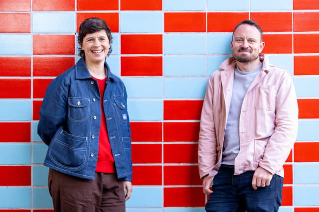 Sauna Theatre co-founders James Grieve and Lucy Osborne