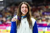 Scotland's Keanna Macinnes won silver in the women's 100m butterfly final.