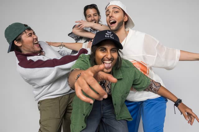 FUCCBOIS is one of two drag king boy band shows at the 2026 Edinburgh Fringe.