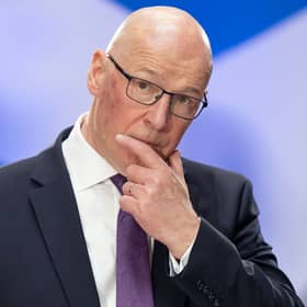 First Minister John Swinney (Jane Barlow/PA)