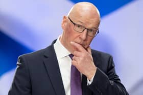 First Minister John Swinney (Jane Barlow/PA)