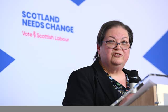 Scottish Labour acting leader Jackie Baillie