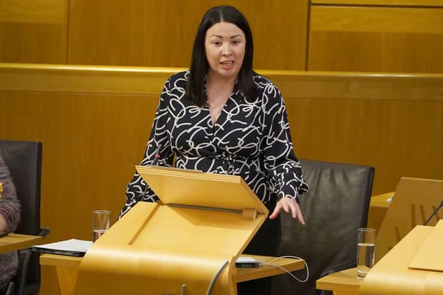 Monica Lennon announced last week she would run for the Scottish Labour leadership (Andrew Milligan/PA)