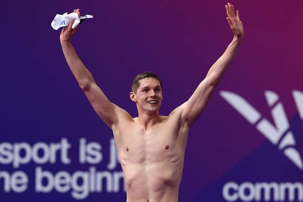 Scottish swimmer Duncan Scott has become the poster boy for this year's Commonwealth Games.