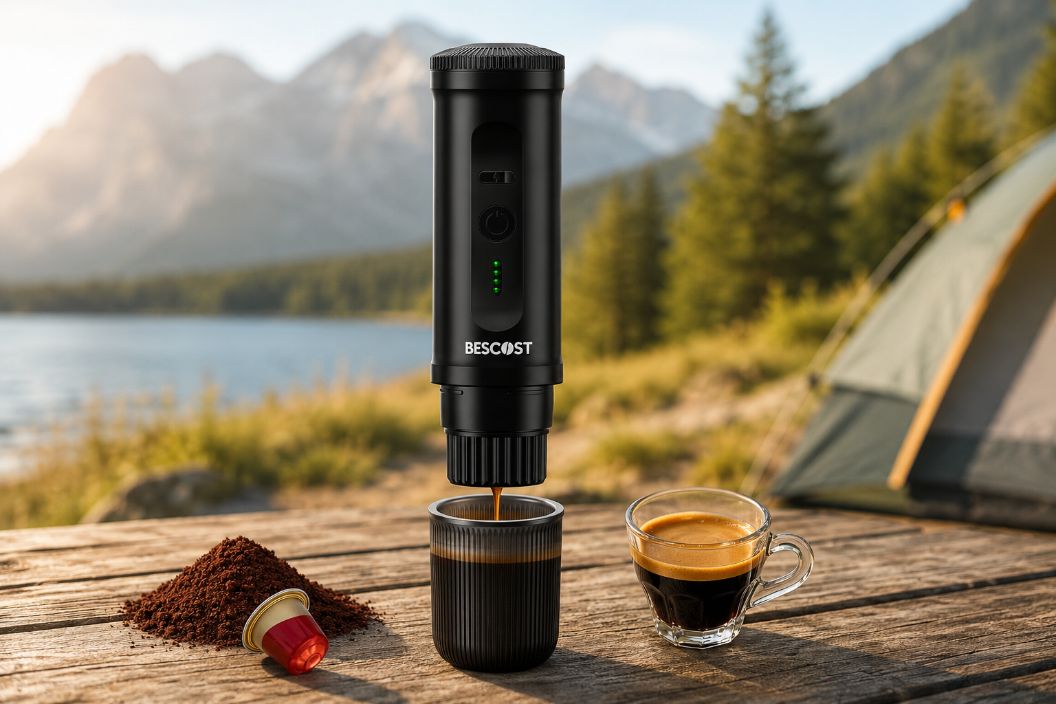 Portable espresso maker Amazon deal