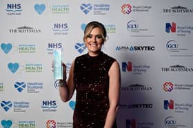 Laura Jess from NHS Lothian won healthcare scientist of the year in 2025.