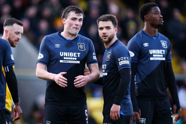 John Souttar and Nicolas Raskin's Rangers futures are shrouded are uncertainty.