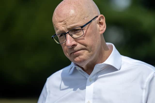 First Minister John Swinney