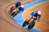 It's the second day of action at the Chris Hoy Velodrome.