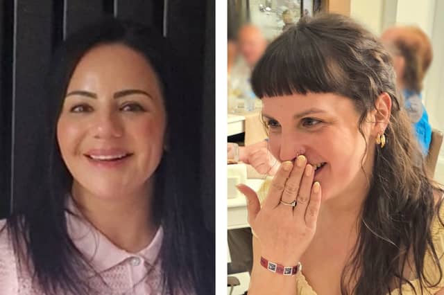 Vikki Soloman, left, and Stacy Mair were both murdered, almost certainly by their partners