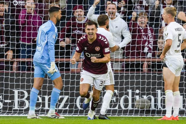 Hearts defeated Aberdeen 2-0 on the opening day of last season.