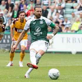 Hibs welcome Shkendija in the Conference League qualifiers this week. Cr: SNS Group.