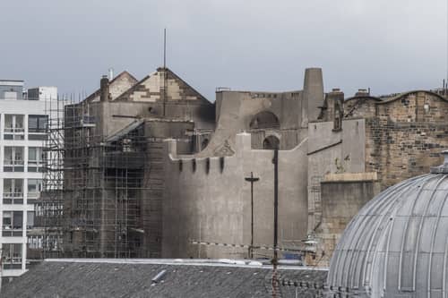 The Mackintosh Building was hit by fire for the second time in 2018.