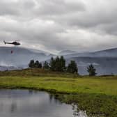 SFRS share images of the scene of the ongoing Cairngorms wildfire 
