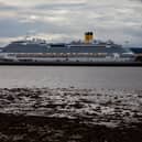 A cruise ship docks for the day at Invergordon. This may soon incur a tax (Picture: Thibaut Durand)
